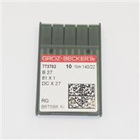 B27 / 81x1 / DCx27 / DCx1 (Nm 140/22) Jehla Groz-Beckert (RG)