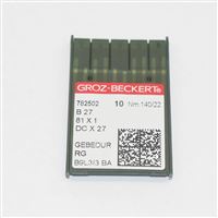 B27 / 81x1 / DCx27 / DCx1 GEBEDUR(Nm 140/22) Jehla Groz-Beckert (RG GEBEDUR)