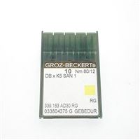 DBxK5 SAN 1 (Nm 80/12) Jehla Groz-Beckert (RG GEBEDUR)