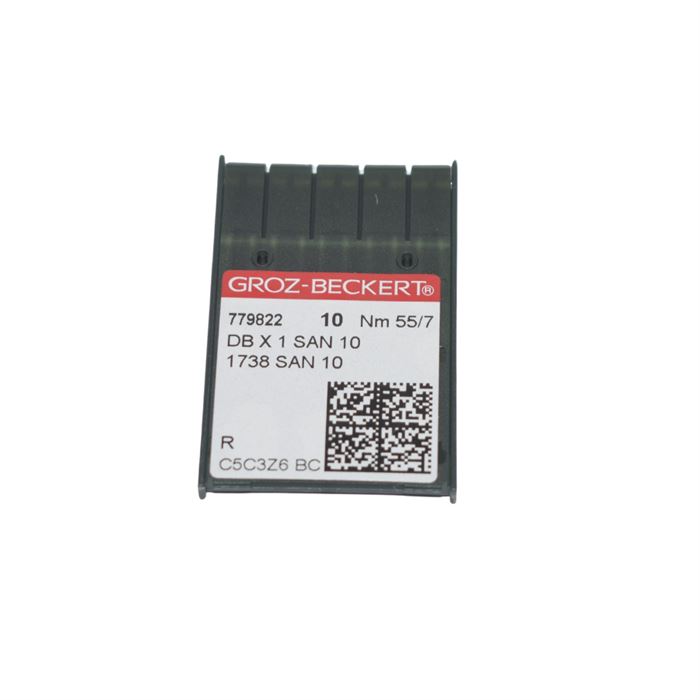 DBx1 SAN10 / 1738 SAN10 / 16x257 SAN10 (Nm 55/6) Jehla Groz-Beckert (R)