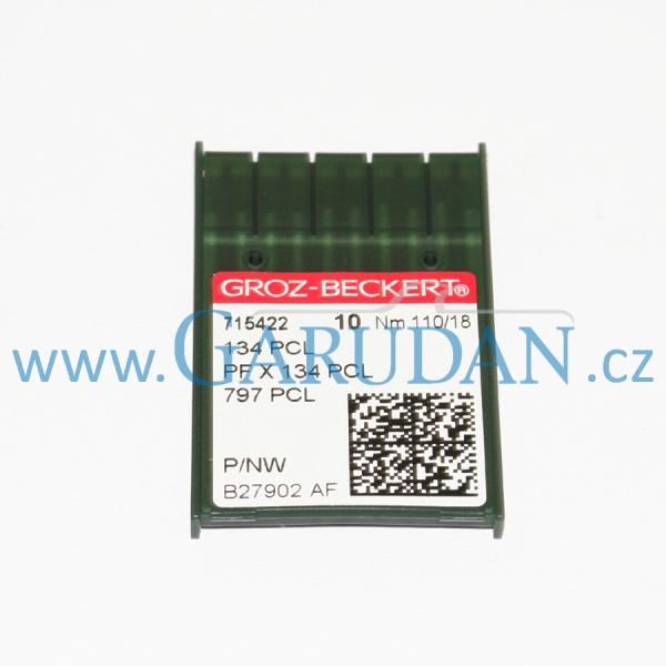 134 PCL / 797 PCL / PFx134 PCL (Nm 110/18) Jehla Groz-Beckert