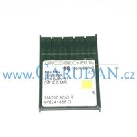 134 MR/1955 MR/DPX5 MR2.5 (R) (Nm 80/12) Jehla Groz-Beckert