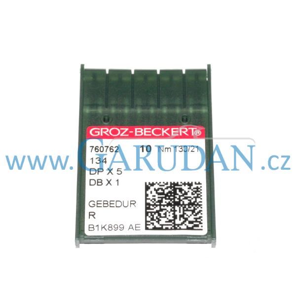134 / DPX5 / 135X5 / 135X7 GEBEDUR (Nm 130/21) Jehla Groz-Beckert (R GEBEDUR)