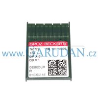 134 / DPX5 / 135X5 / 135X7 GEBEDUR (Nm 140/22) Jehla Groz-Beckert (R GEBEDUR)