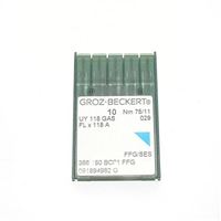 UY 118 GAS / FLx118A (Nm 75/11) Jehla Groz-Beckert (FFG/SES)