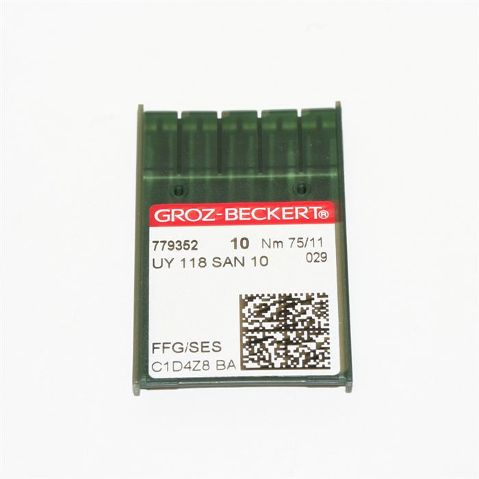 UY 118 SAN10 (Nm 75/11) Jehla Groz-Beckert (FFG/SES)