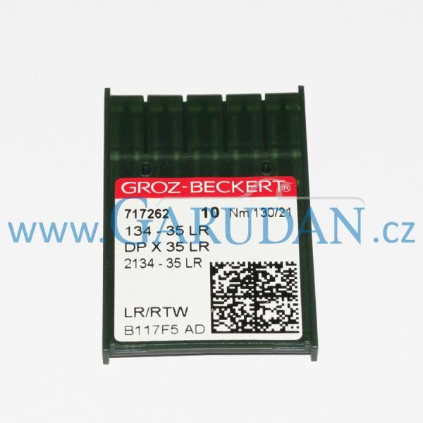 134-35 LR / 2134-35 LR / DPx35 LR (Nm 130/21) Jehla Groz-Beckert (LR)