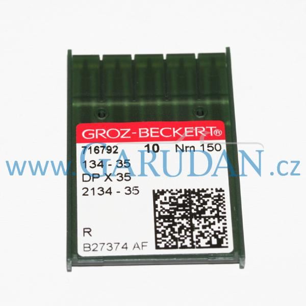 134-35 / 2134-35 / DPx35 / DPx85 R (Nm 150) Jehla Groz-Beckert (R)