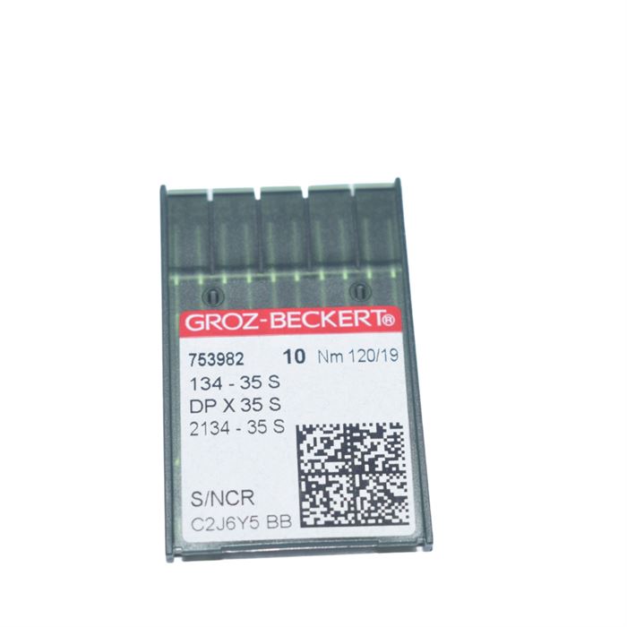 134-35 S / 2134-35 S / DPx35 S / DPx85 S (Nm 120/19) Jehla Groz-Beckert (S)