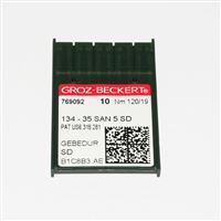134-35 SAN 5 GEBEDUR (Nm 120/19) Jehla Groz-Beckert (SD GEBEDUR)