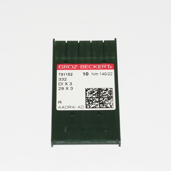 332 / 29x3 / 022 / DIx3 (Nm 140/22) Jehla Groz-Beckert (R)