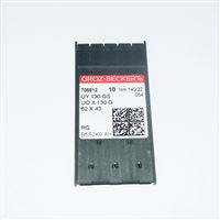 UY130GS / 62x43 / UOx130G (Nm 140/22)Jehla Groz-Beckert (RG)