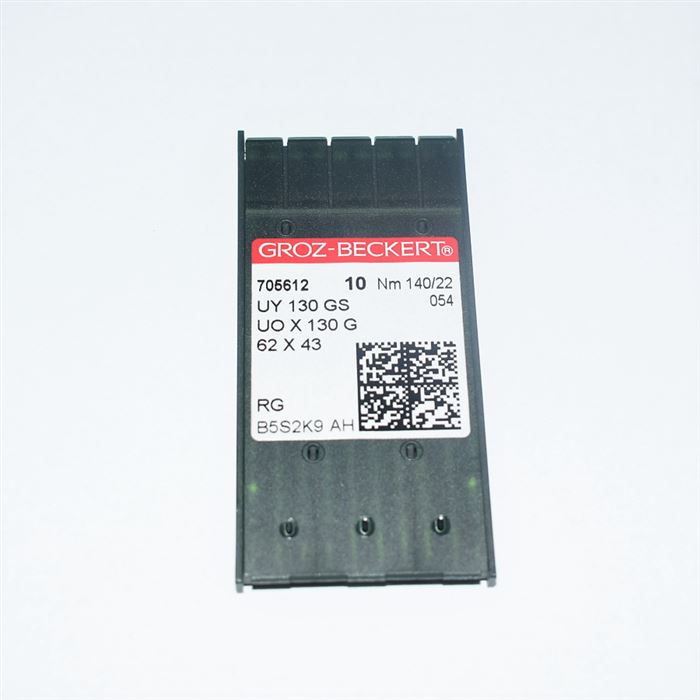 UY130GS / 62x43 / UOx130G (Nm 140/22)Jehla Groz-Beckert (RG)