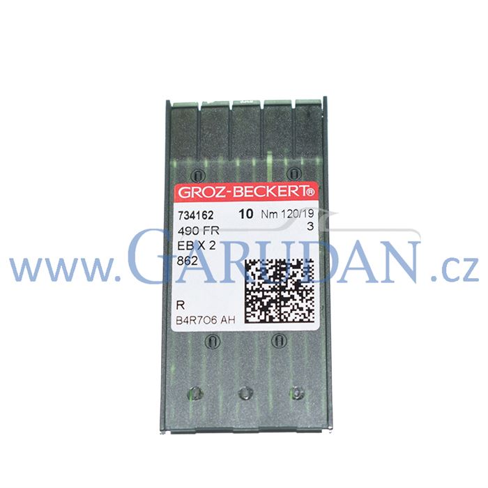 490 FR / 490F / 862 / 2331 F (Nm 120/19) Jehla Groz-Beckert (R)