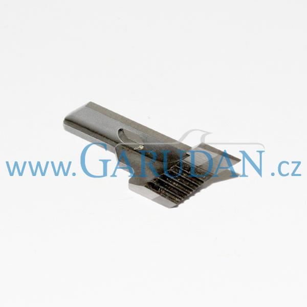 Nůž ořezu materiálu pro Garudan UH(F)9105-553-X16 (horní-úhlový)