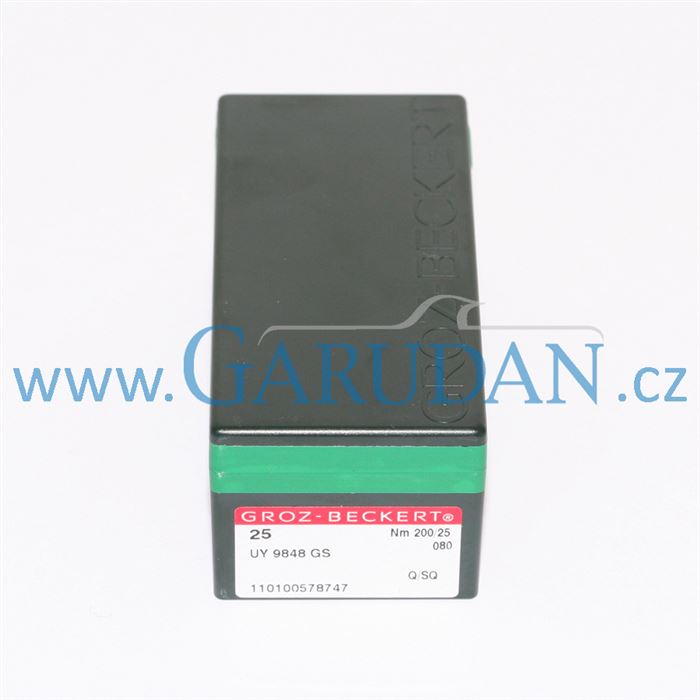 UY 9848 GS (Nm 200/25) Jehla Groz-Beckert (Q/SQ)