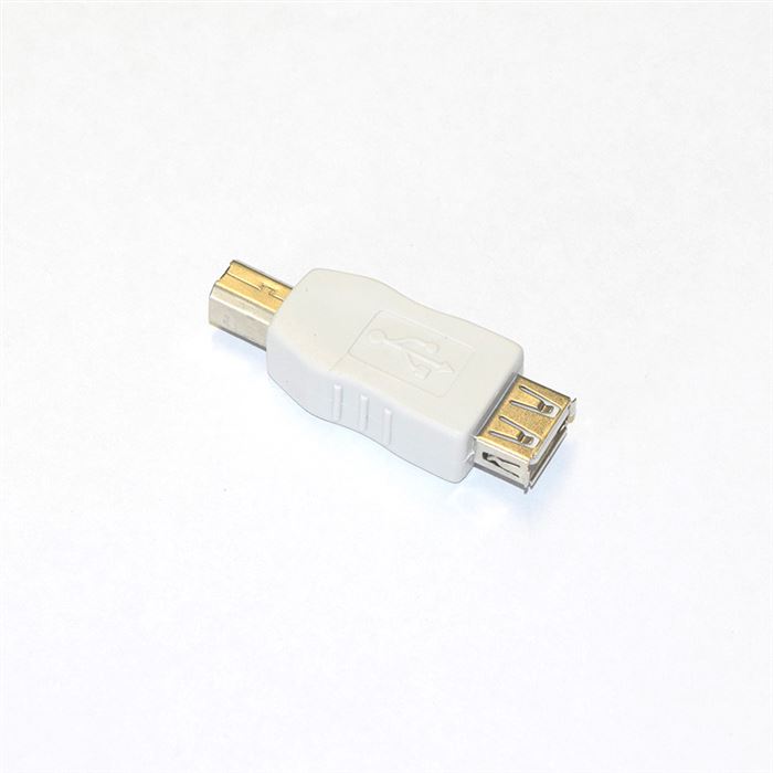 Redukce USB A zásuvka na USB B vidlice
