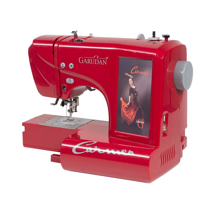 Kombinovaný šicí a vyšívací stroj Garudan CARMEN GES-1162 3 v 1 Použito