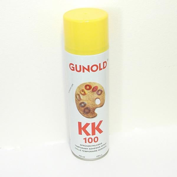 GUNOLD KK 100 transparentní lepidlo ve spreji 500ml