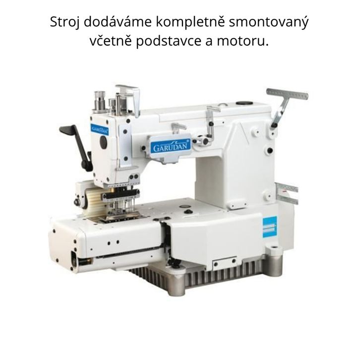 Šicí stroj Garudan MN-4512P-048/PS001 (komplet)