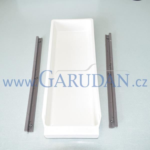 Zásuvka pod plát 340x125x40 mm