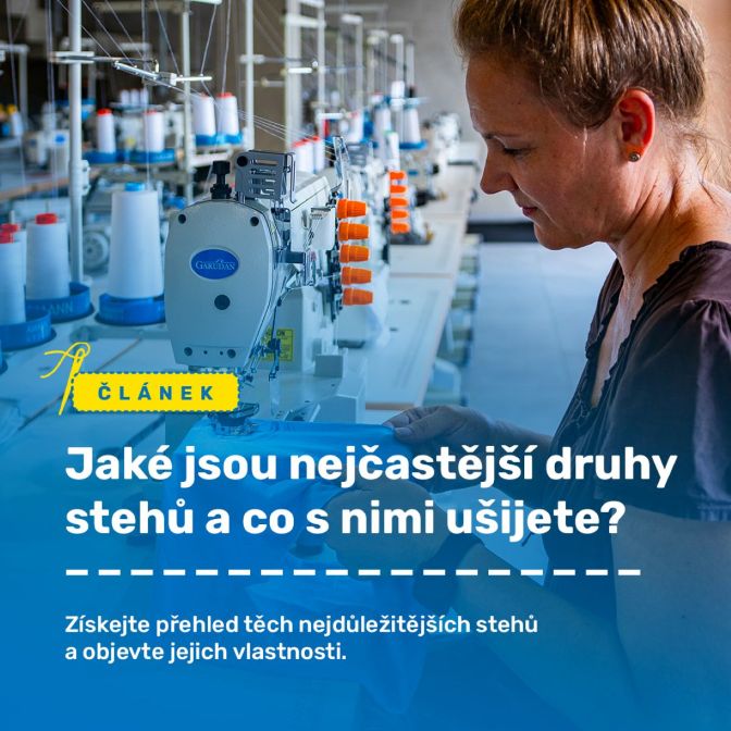 Jaké jsou nejčastější druhy stehů?