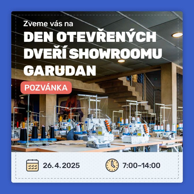 V sobotu 26. dubna otevřeme výjimečně brány showroomu